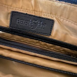 East 5th leather purse /laptop satchel